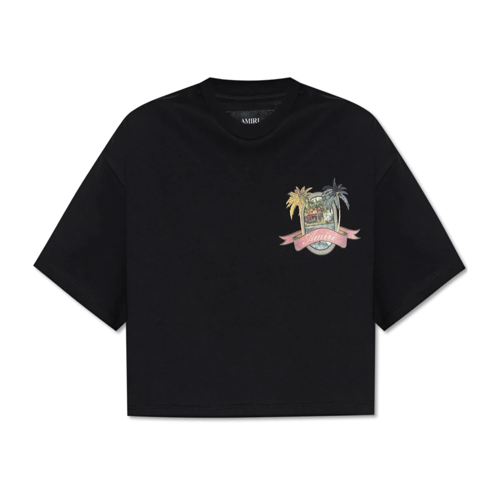 Amiri - Tops > T-Shirts - Black - Amiri - Modalova
