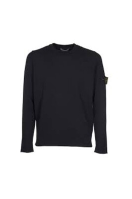 pull-crewneck-bleu-fonce-avec-logo