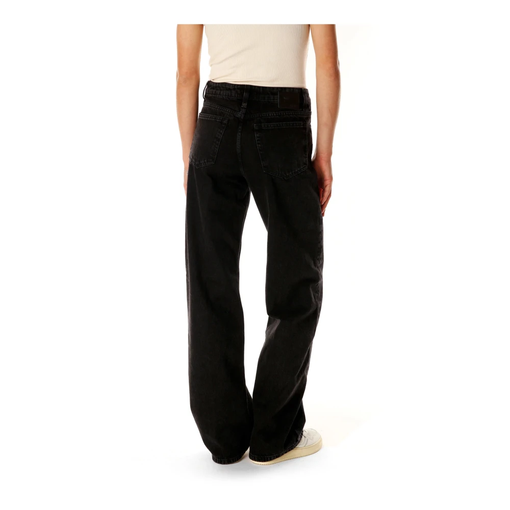 drykorn Wide Leg Jeans Gray Heren