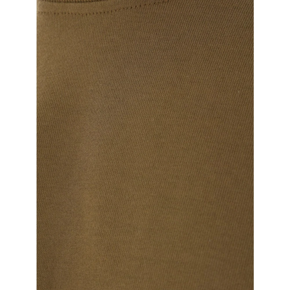 Rick Owens Oversized katoenen T-shirt Green Heren
