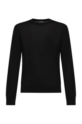 pulls-col-rond-noirs-avec-logo-brode