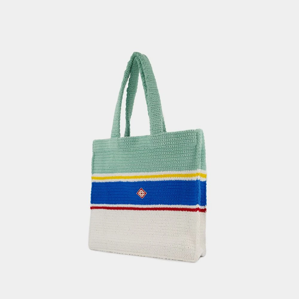 Casablanca Multicolor Gehaakte Shopper Tas Multicolor Dames