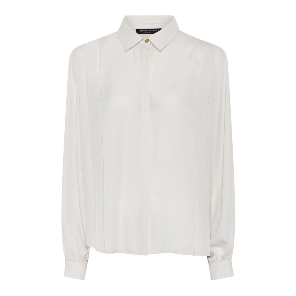 Bruuns Bazaar Camillabbviana Blouse White Dames