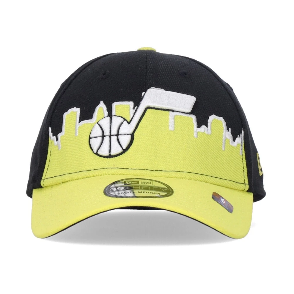 new era Utah Jazz Gebogen Klep Pet NBA Black Unisex