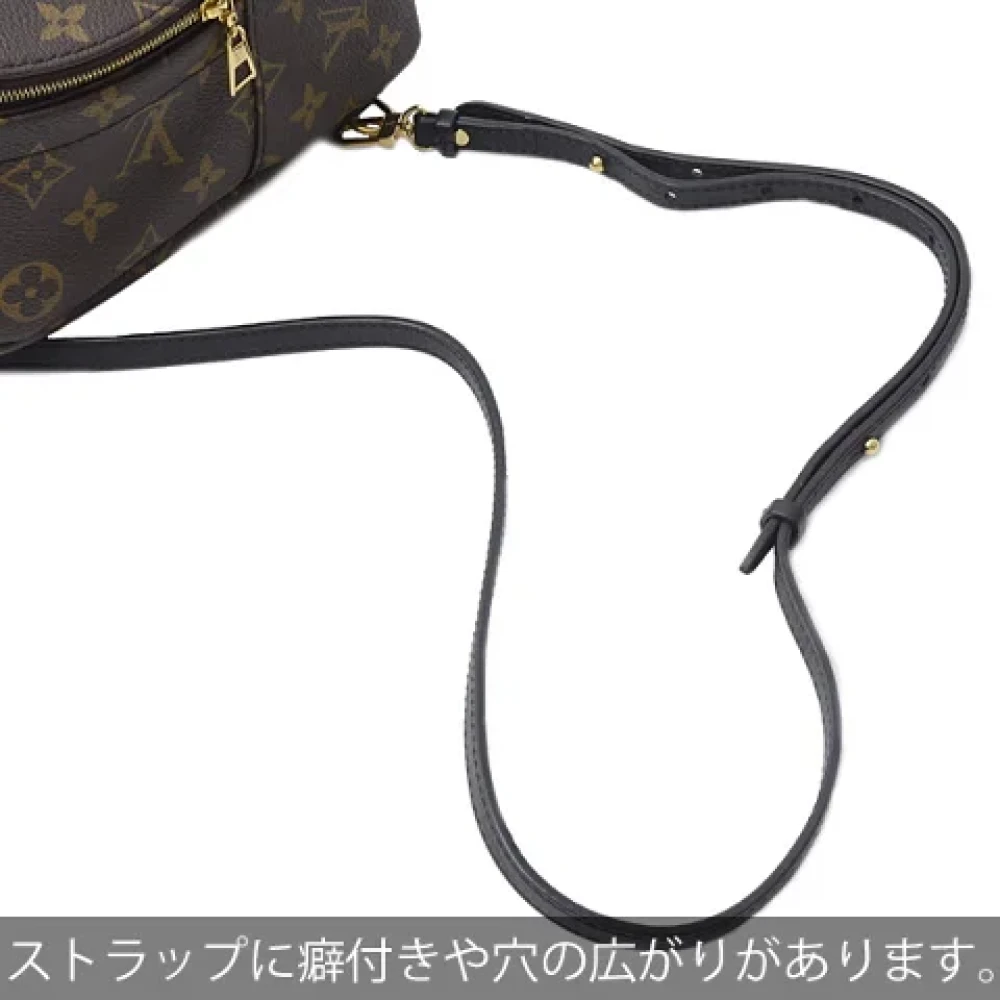 Louis Vuitton Vintage Pre-owned Canvas backpacks Brown Dames