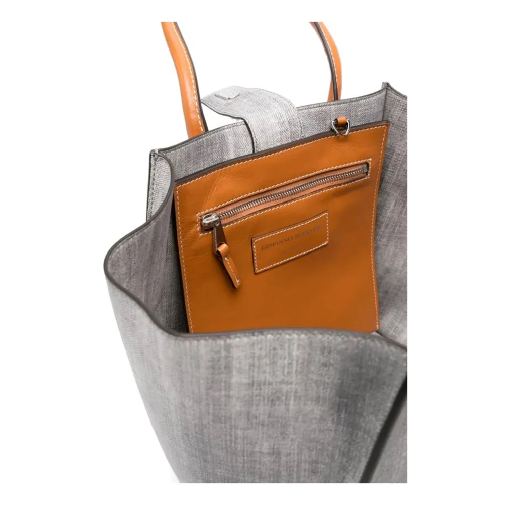 Ermanno Scervino Maggie Tote Tas in Duif Grijs Gray Dames