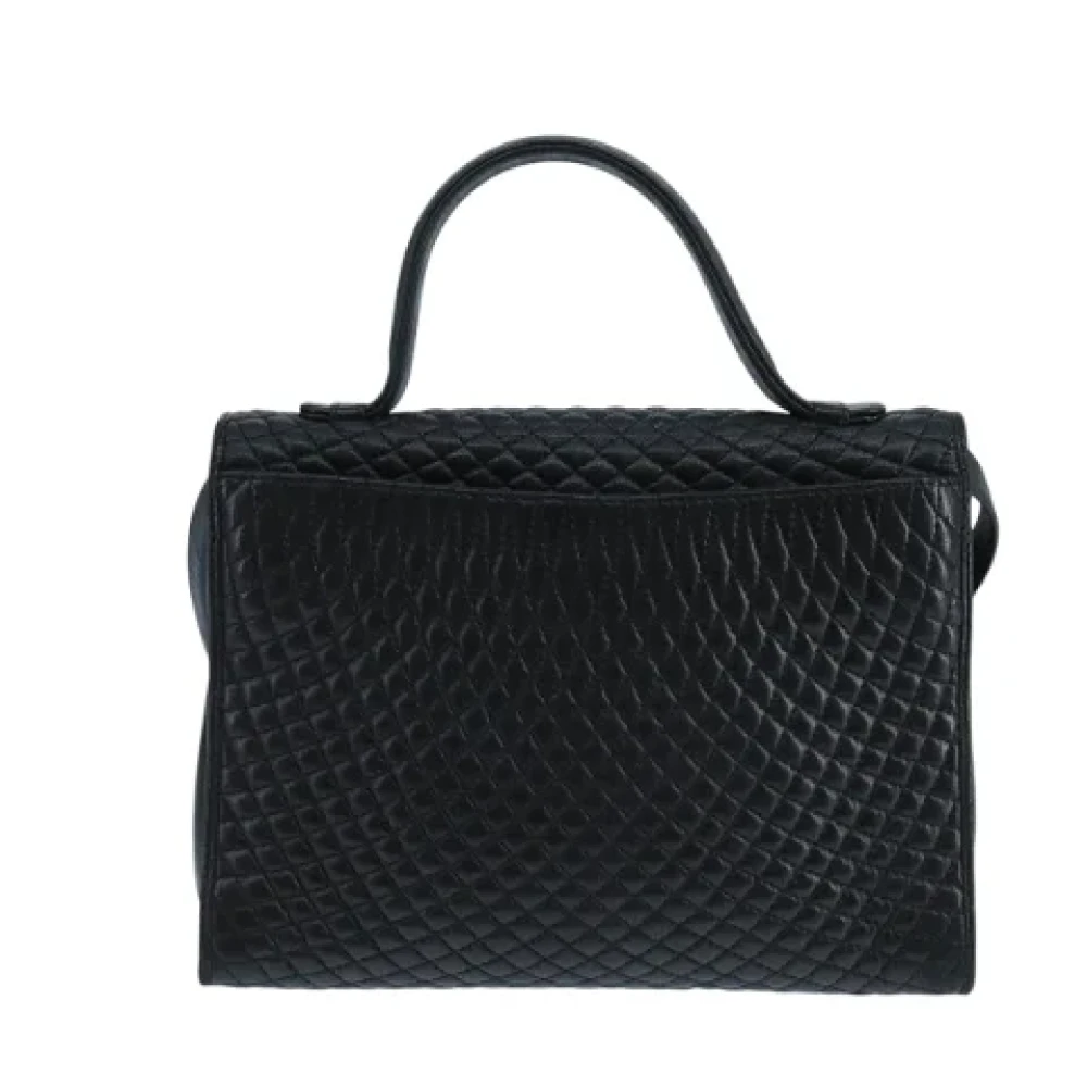 Bally Pre-owned Leather handbags Black Dames