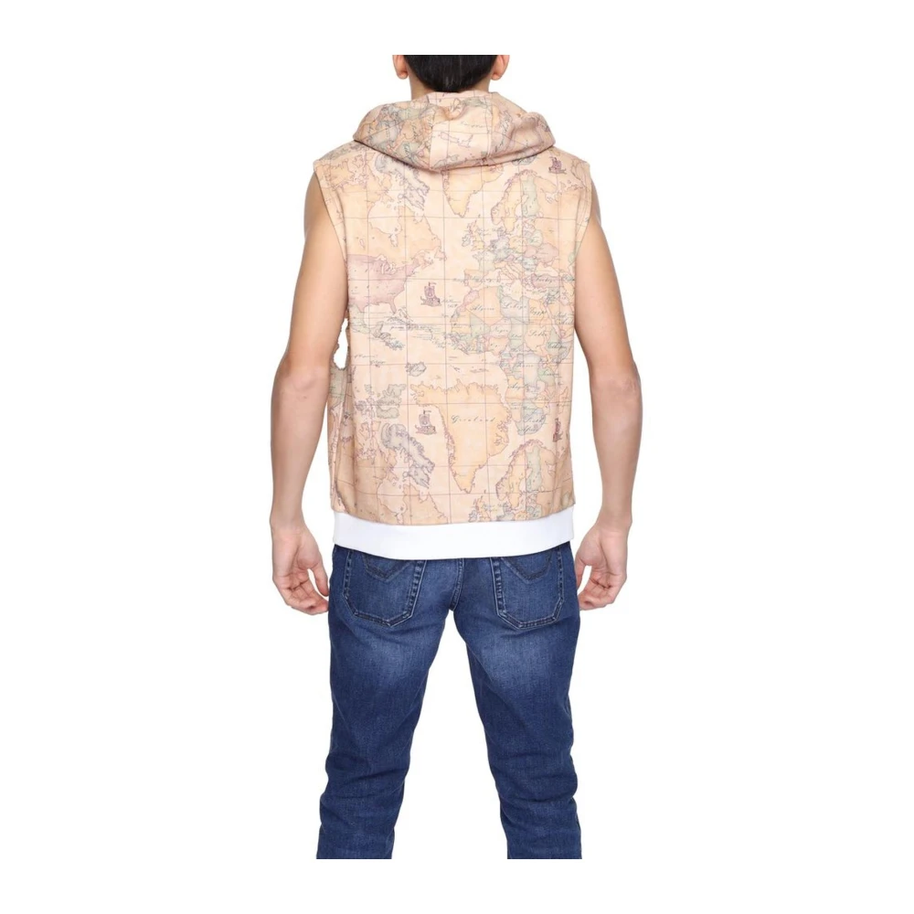 Alviero Martini 1a Classe Beige Hoodie Lente Zomer collectie Beige Heren