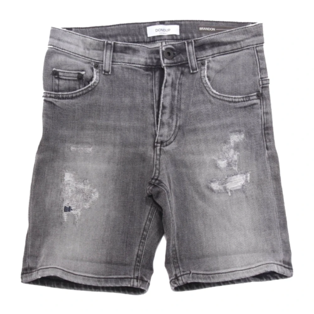 Dondup Boys Gray Bermuda Shorts - Shorts - 10 Y - Kids