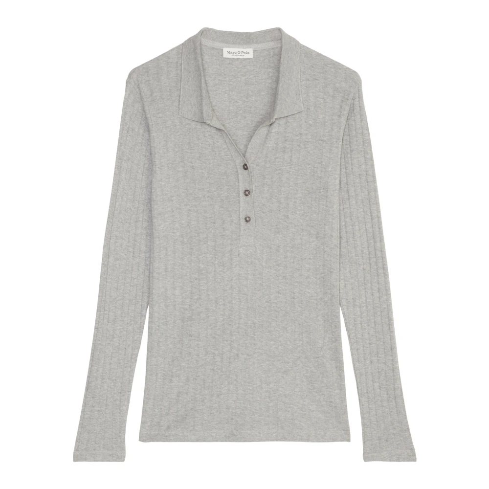 Marc O'Polo Jersey polo shirt regular Gray Dames