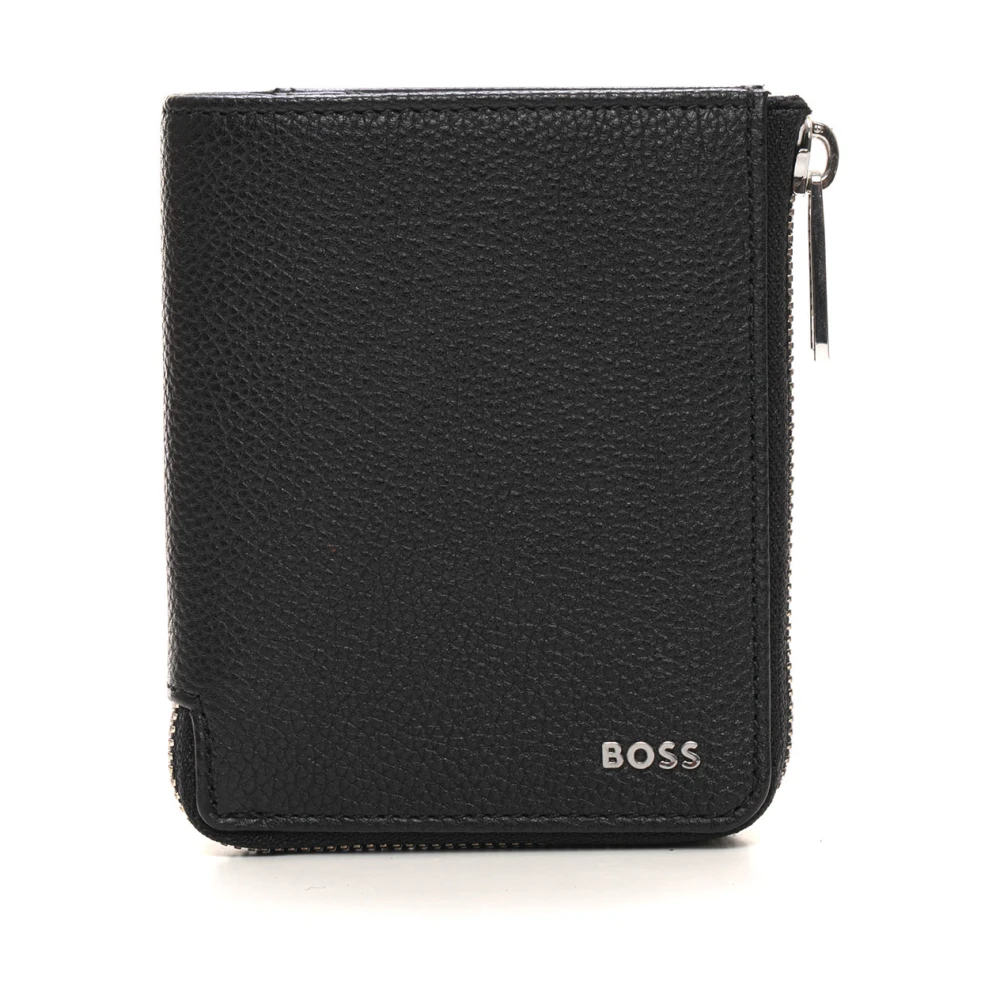 Boss Verticale Portemonnee Black Heren