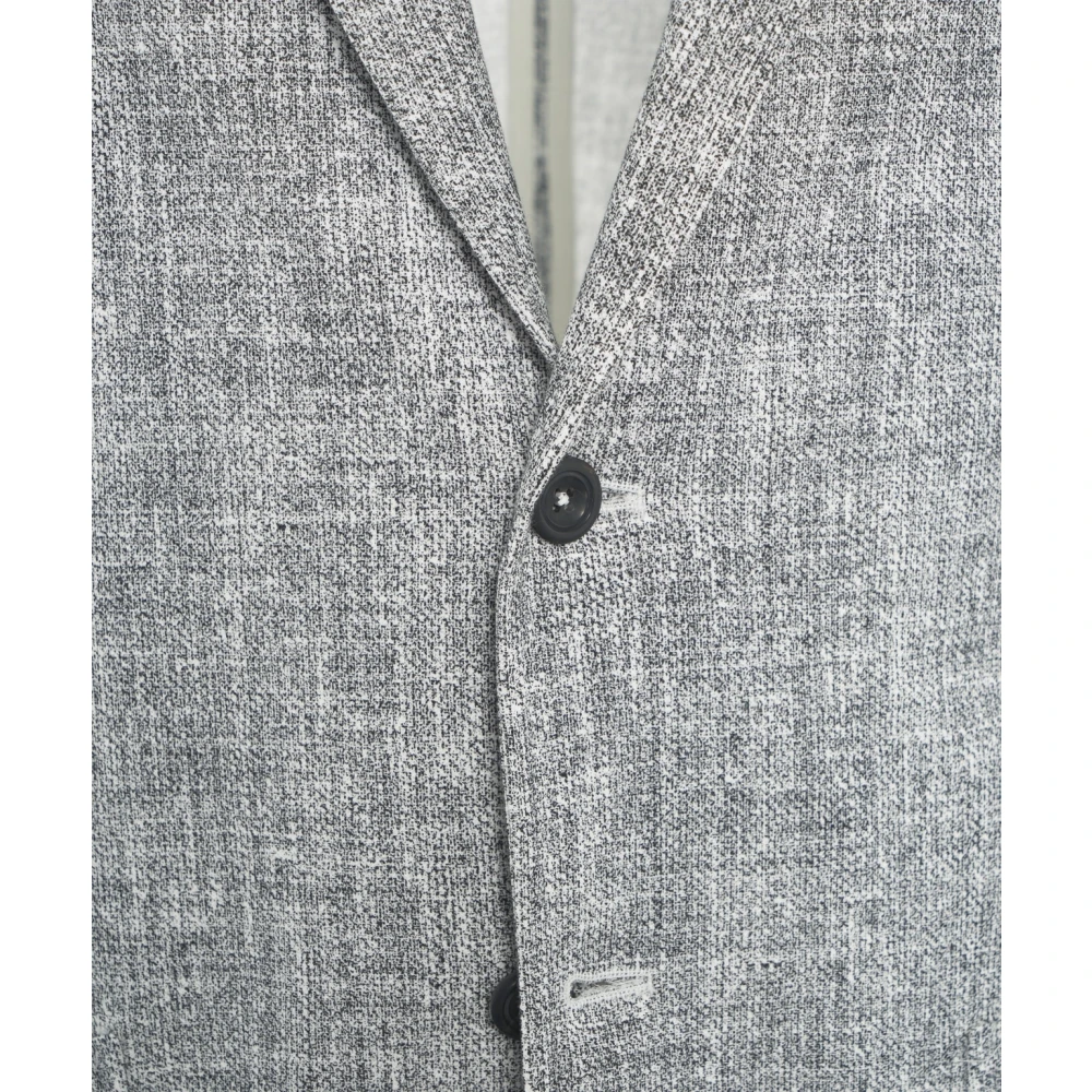 Circolo 1901 Zwarte Blazer Easy Jacket Gray Heren
