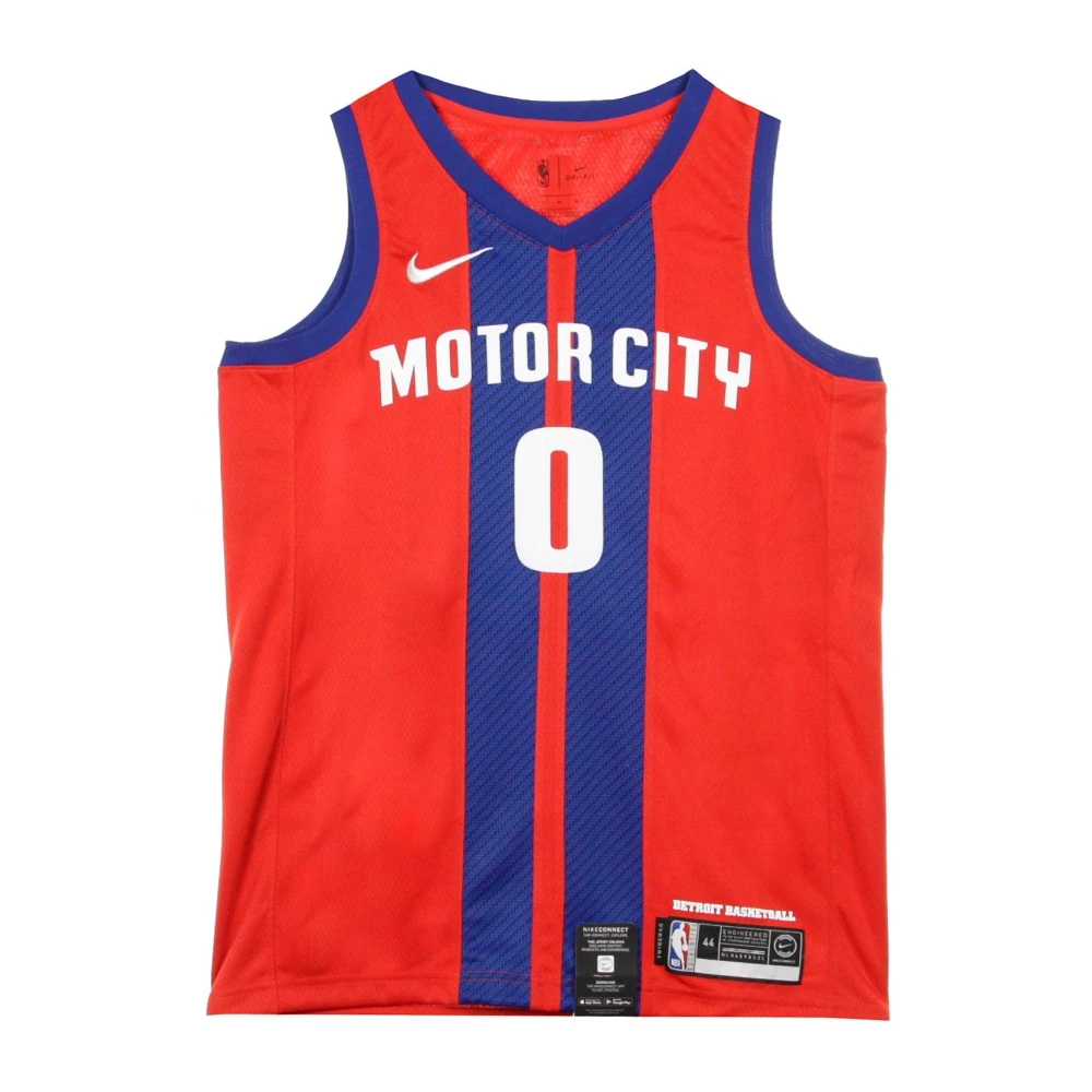 Nike Basketball Swingman Jersey City Edition Red, Herr