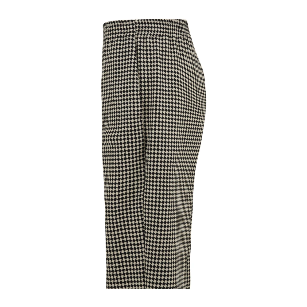 Douuod Woman Zwarte broek met model Fanafuti Dd15 01 Black Dames