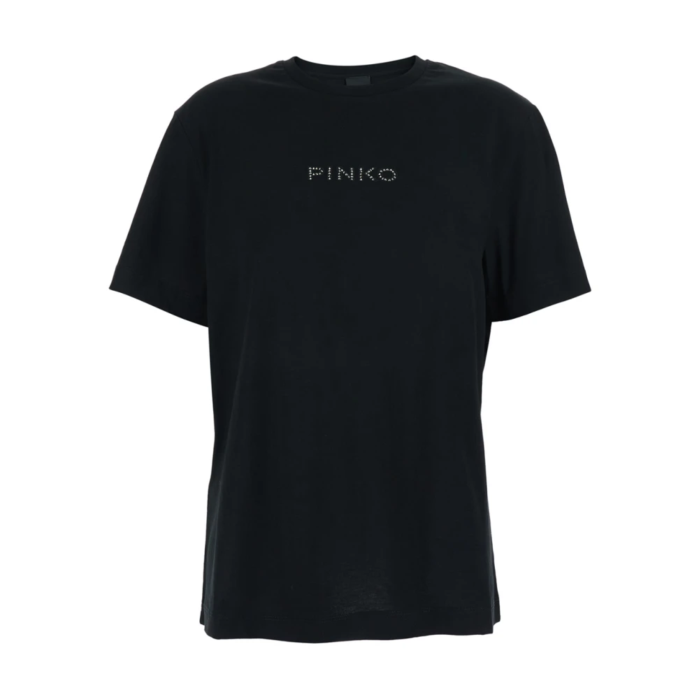 Pinko Women's Black Strepitoso T-Shirt Jersey - T-Shirts - Xs- Tops