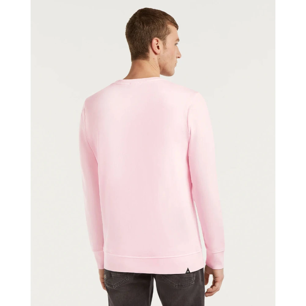 Denham The Jeanmaker Schaar Sweater Pink Heren