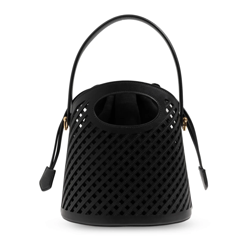 ETRO Schoudertas Saturno Medium type bucket Black Dames