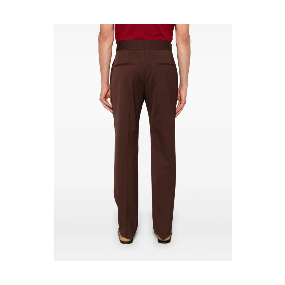 Tagliatore Broek Brown Heren