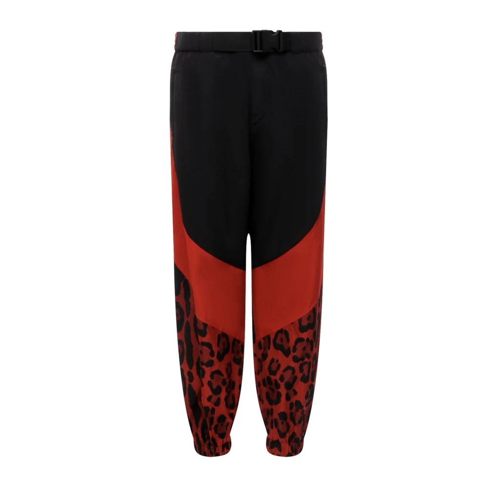 Dolce & Gabbana Sweatpants, Male, S, Nylon Trousers Multicolor