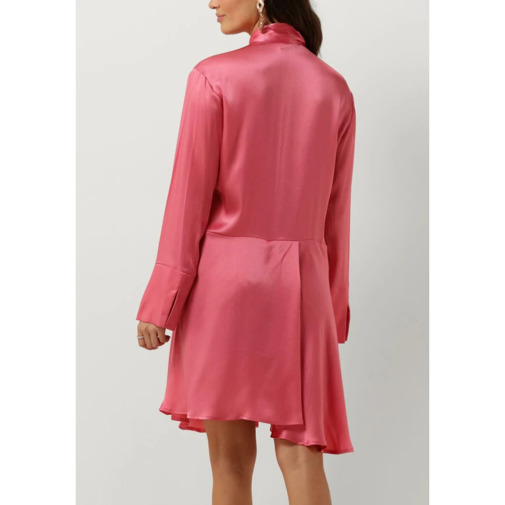 Semicouture Maya Jurk Roze Mini Jurk Pink Dames