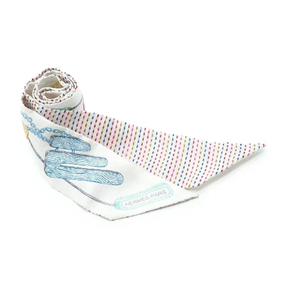 Pre-owned > Pre-owned Accessories > Pre-owned Scarves - - Hermès Vintage - Modalova