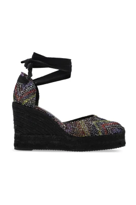 Zigzag Wedge Espadrilles