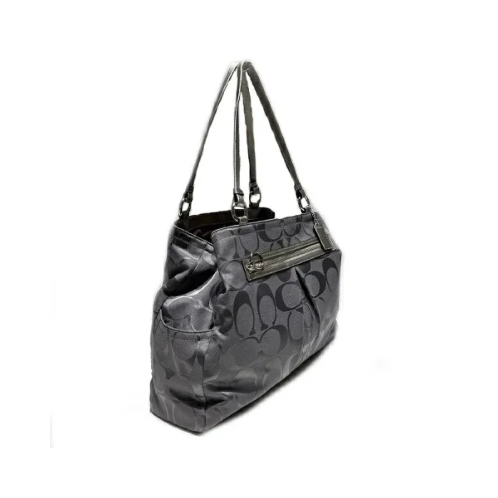 Coach Pre-owned Cotton totes Gray Dames