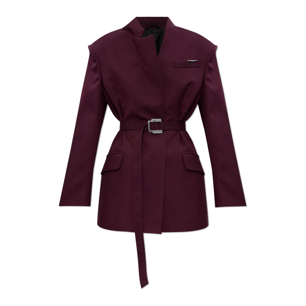 The Attico Röd Ullblazer