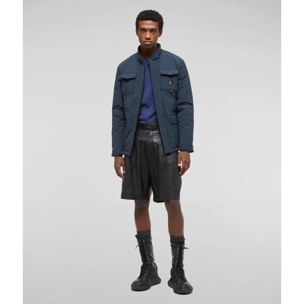 RefrigiWear Verfijnde en Stijlvolle Herenjas Blue Heren