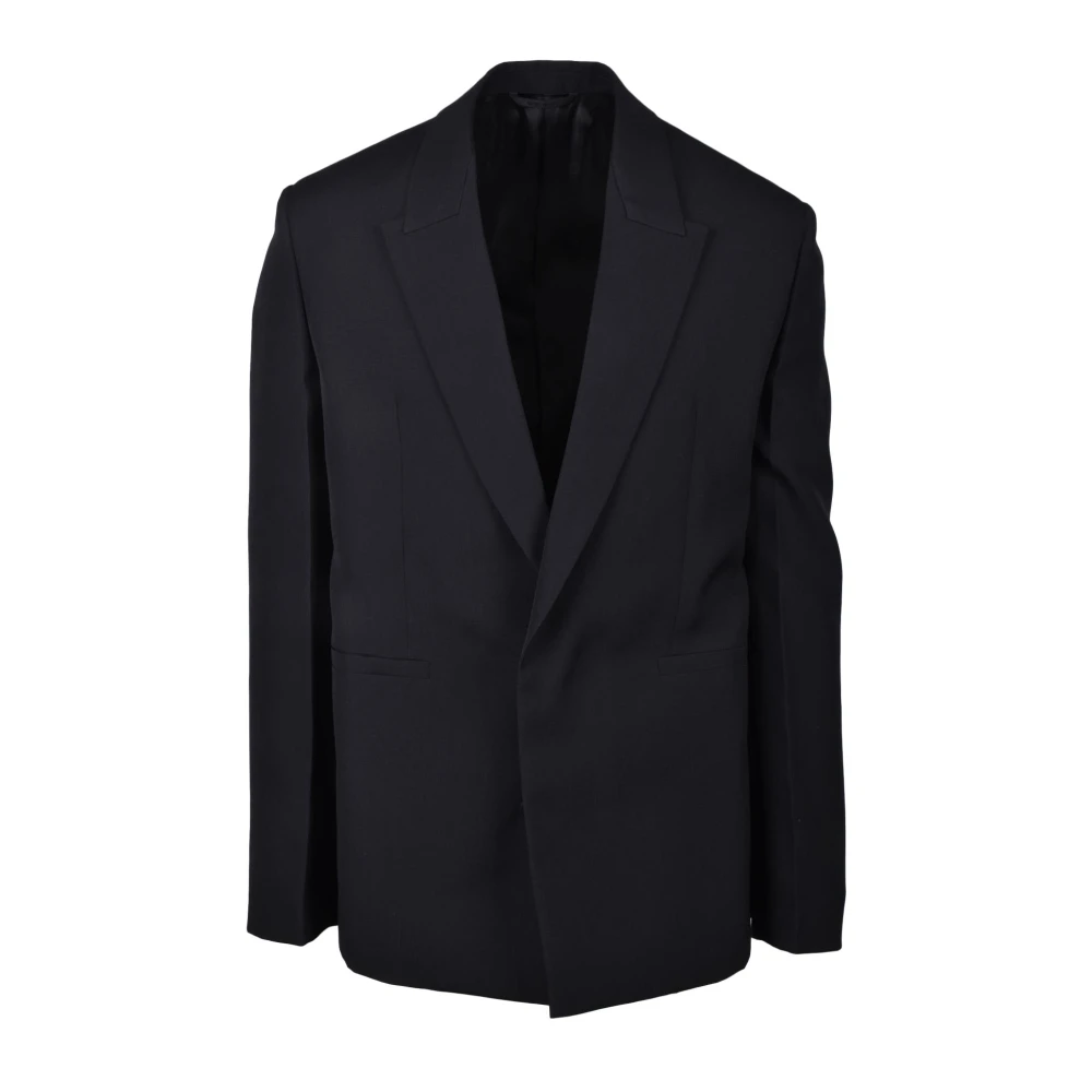 Givenchy Wollen jas Black Heren