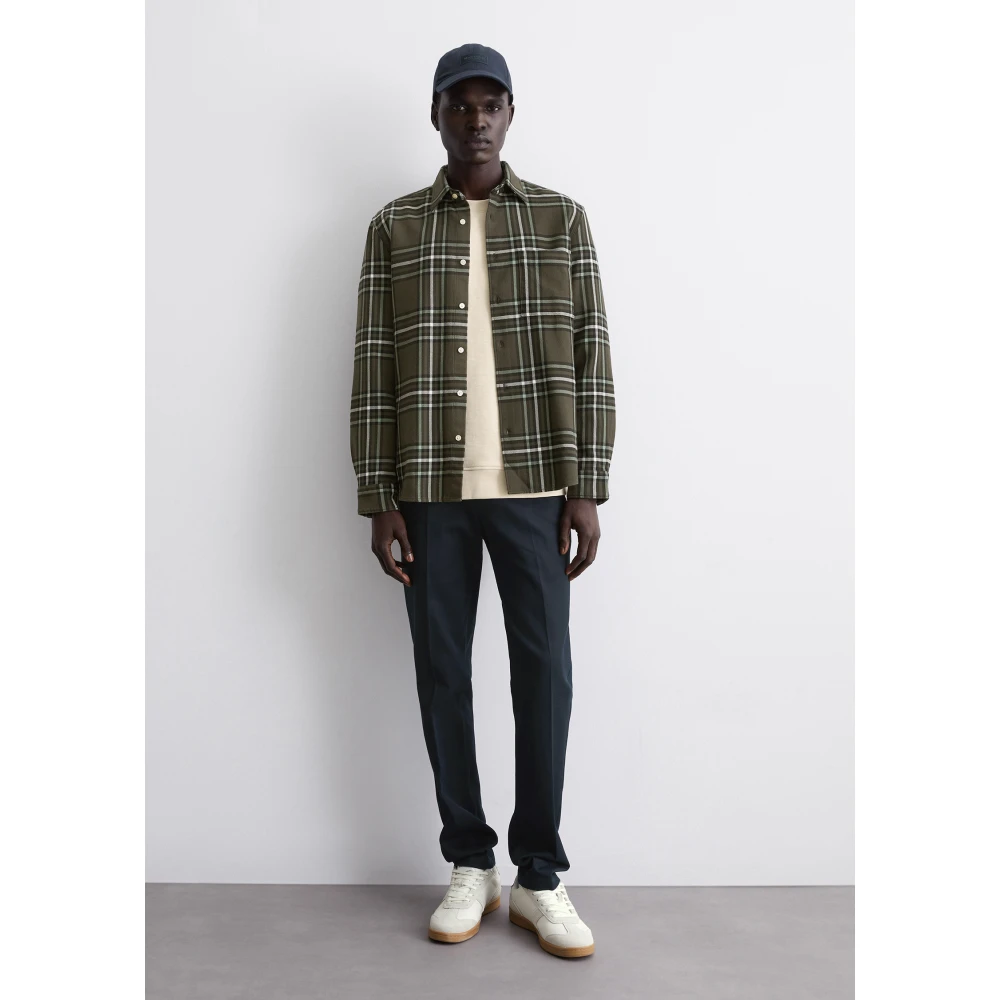 Marc O'Polo Gewoon overhemd Green Heren