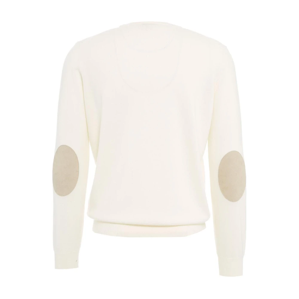 Kangra Witte Gebreide Kleding voor Mannen Aw24 Beige Heren