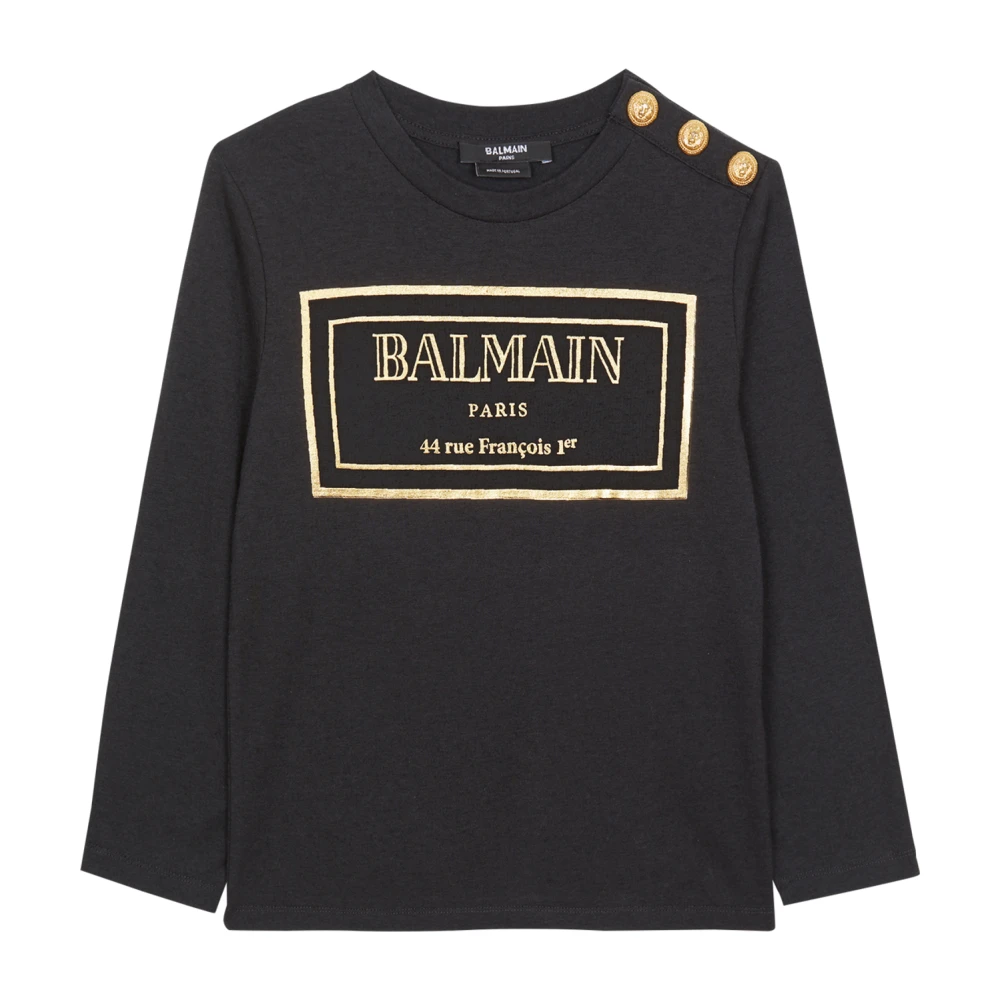 Balmain Paris T-shirt Black, Unisex