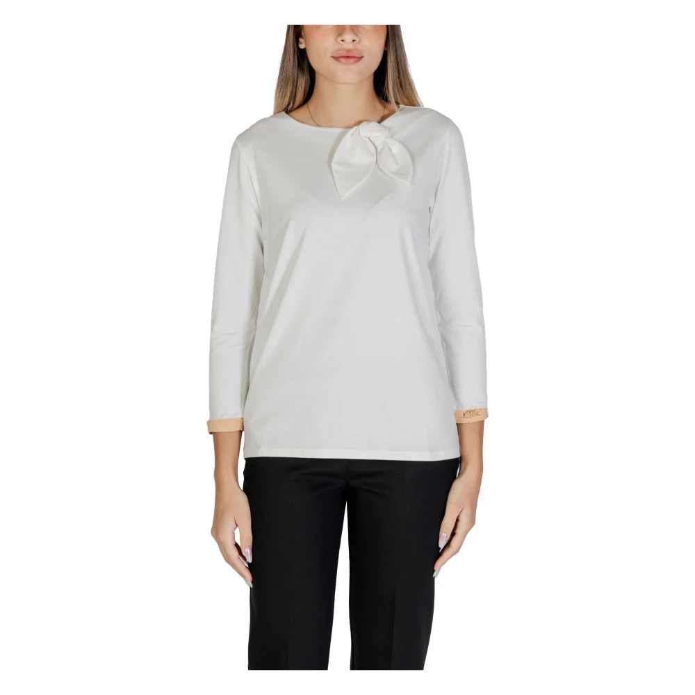 Alviero Martini 1a Classe Wit Langemouw Gebreid White Dames