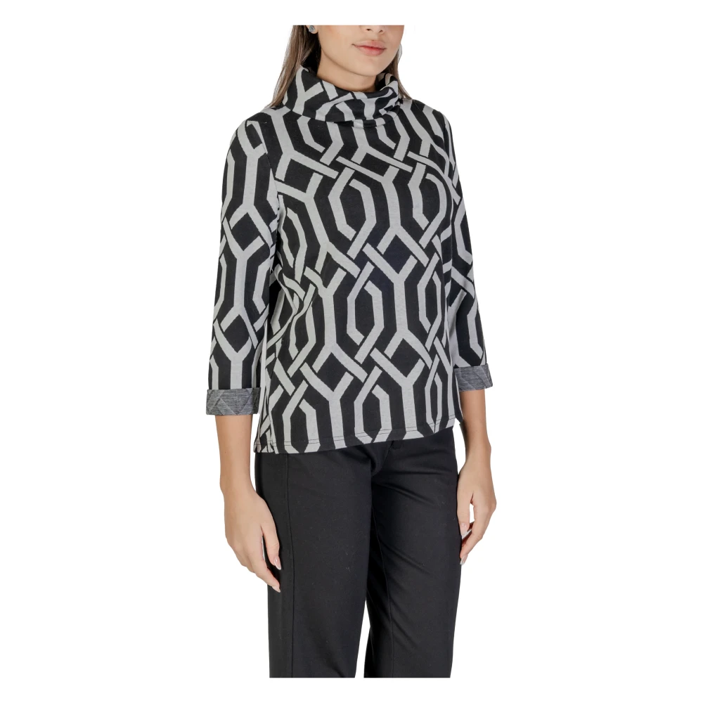 Street One Herfst Winter Dames Gebreide Kleding Collectie Black Dames