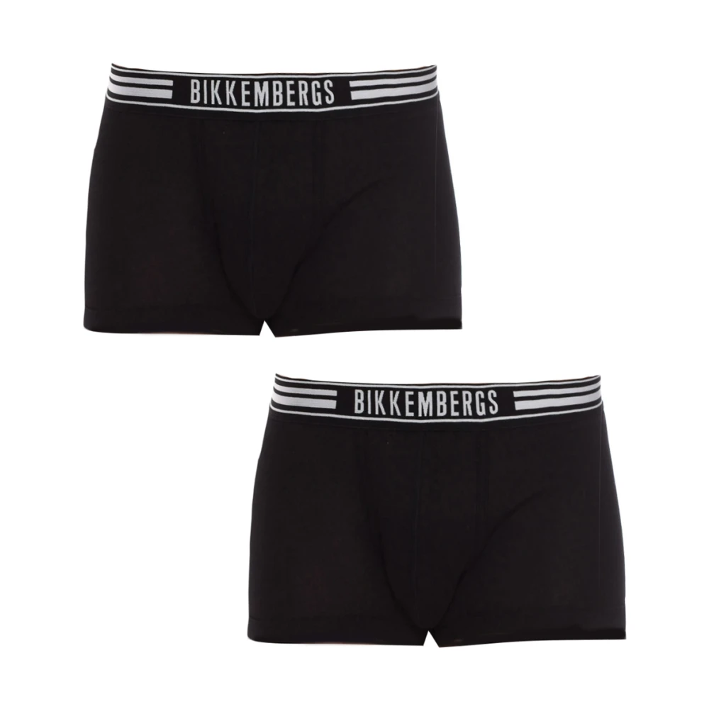 Bikkembergs Men's Black 2-Pack Boxers - Underpants - L - Underwear