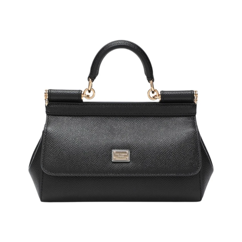 Dolce & Gabbana - Sicily Kleine Handtasche - Bags - Damen - Schwarzk - One Size - Bild 11
