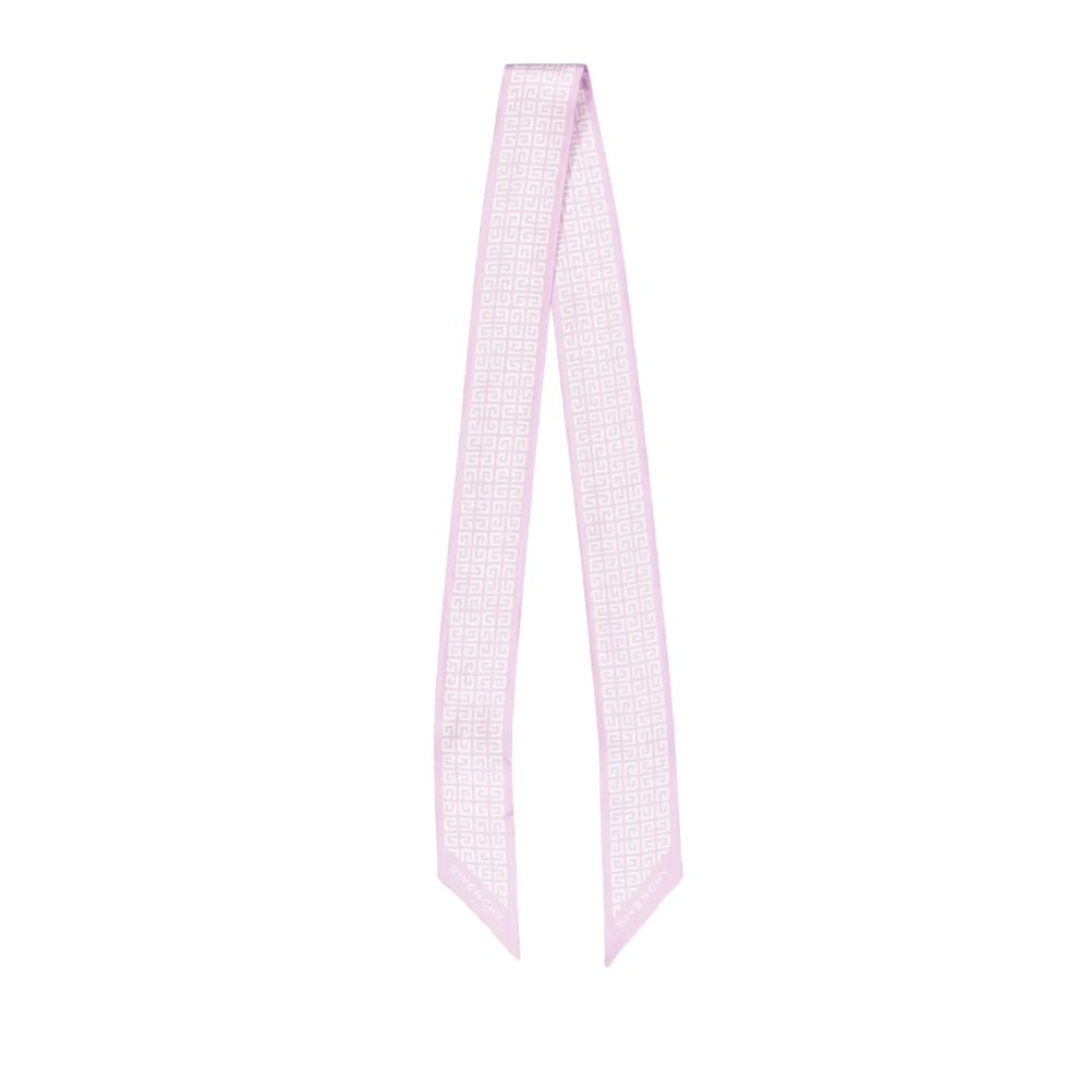 Givenchy Zijden 4G Bandeau Haarband Pink Dames