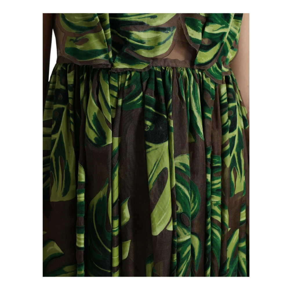 Dolce & Gabbana Maxi Dresses Green Dames