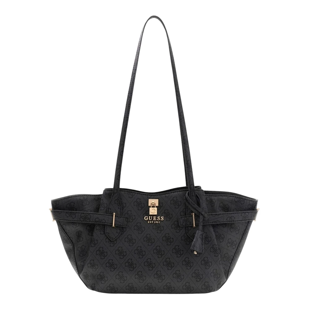 Guess Women's Gray Yesba Grlfrnd Shoulder Satchel - Shoulder Bags - One Size - Bags