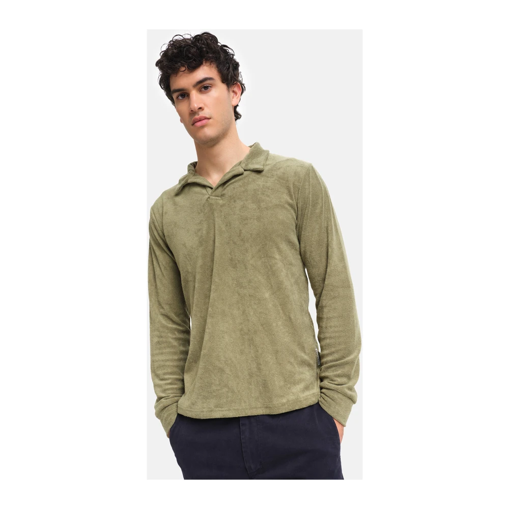 Peninsula Luxe Spons Polo Shirt Green Heren