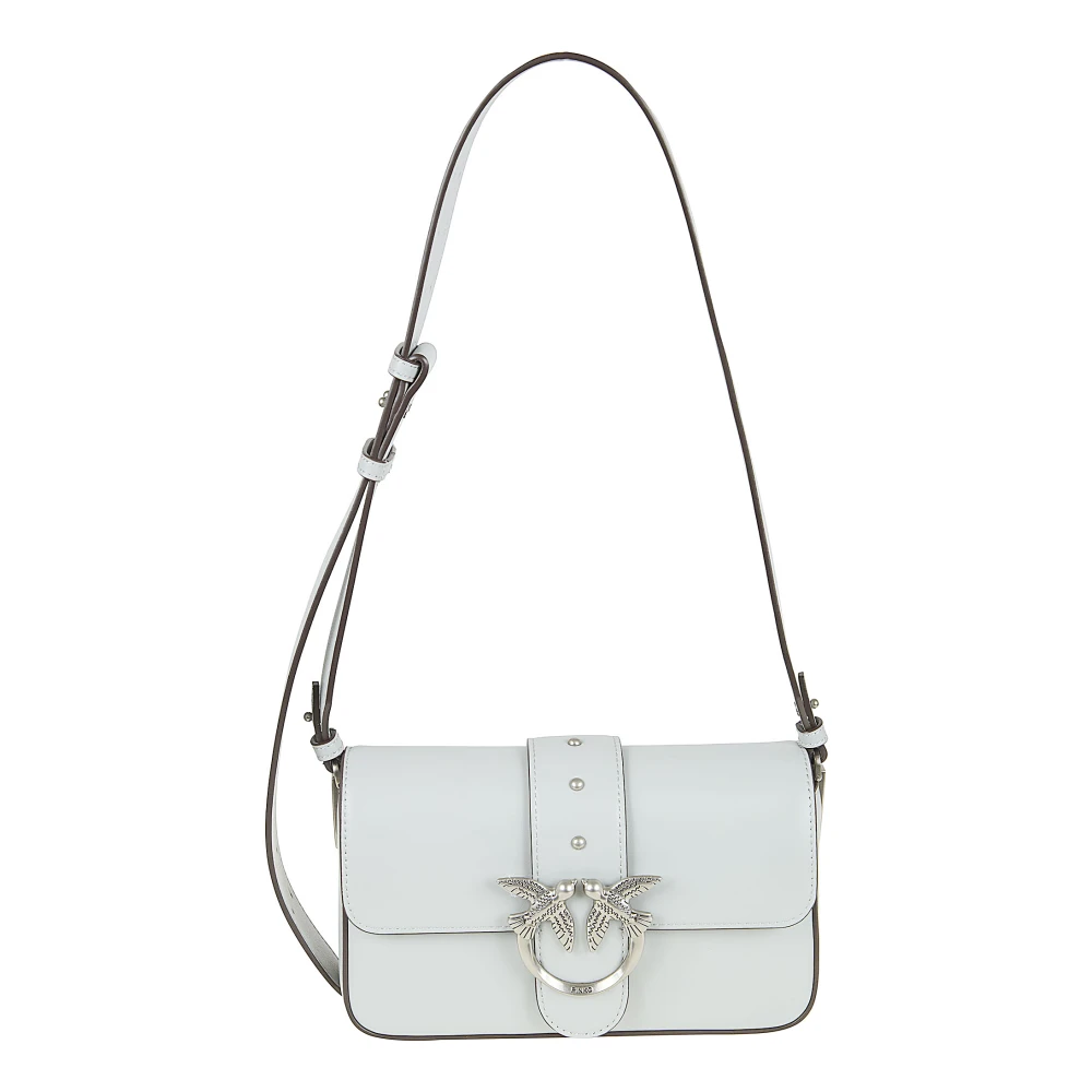 Pinko Women's White Cross Body Bags, One Size, Love Bag Slouchy