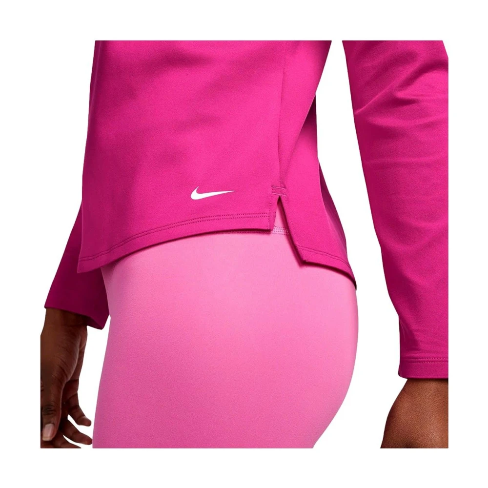 Nike Therma Fit One T-Shirt Pink Dames