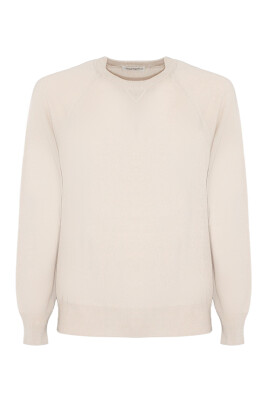 cream-white-wool-crew-neck-sweater