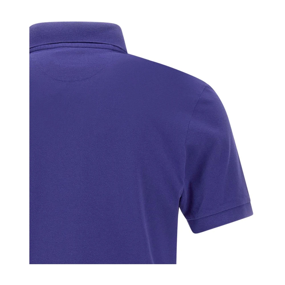 LA MARTINA Polo Shirt Blue Heren