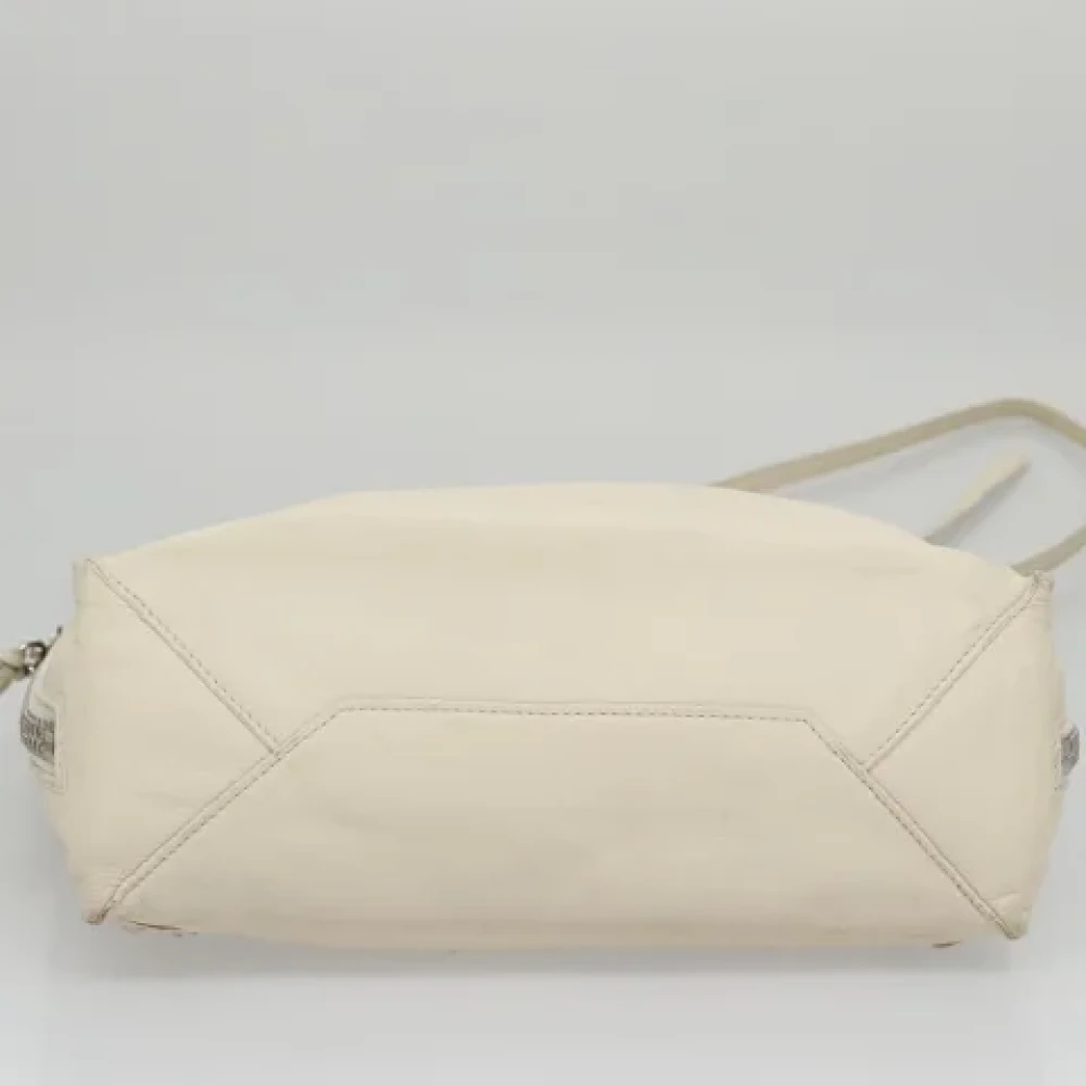 Balenciaga Vintage Pre-owned Leather handbags White Dames