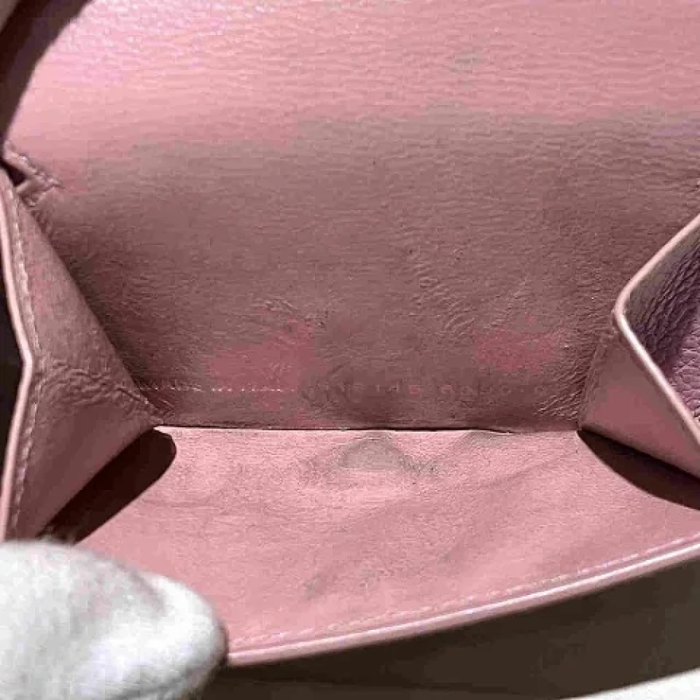 Balenciaga Vintage Pre-owned Leather wallets Pink Dames