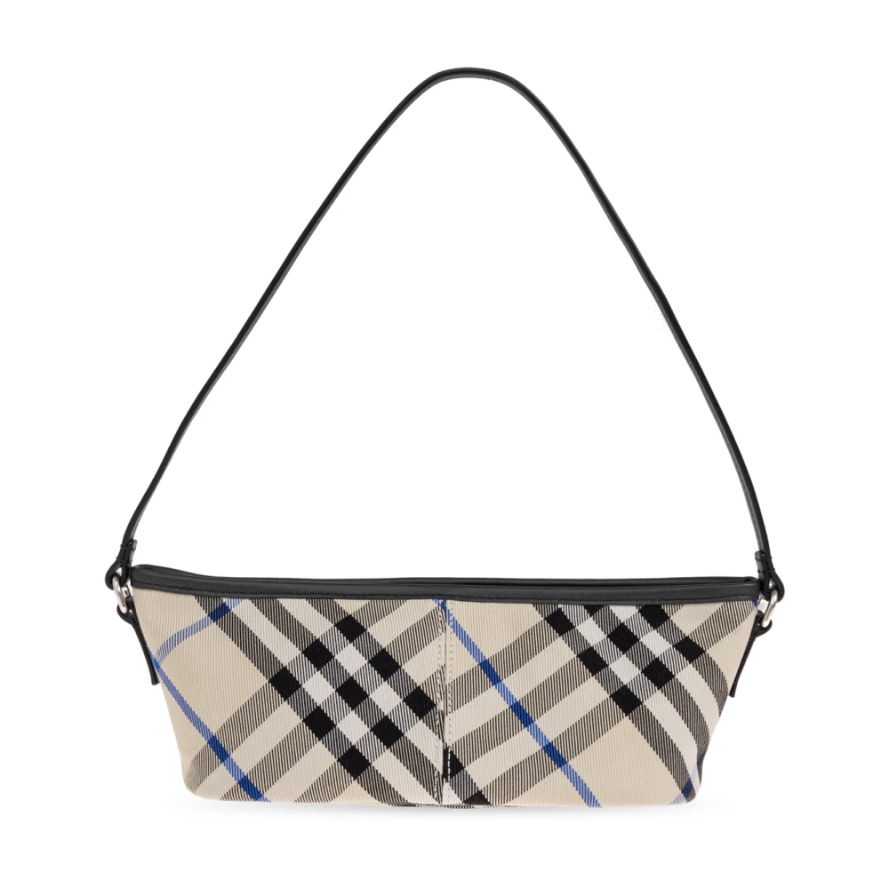 Burberry Check Mini schoudertas Beige Dames