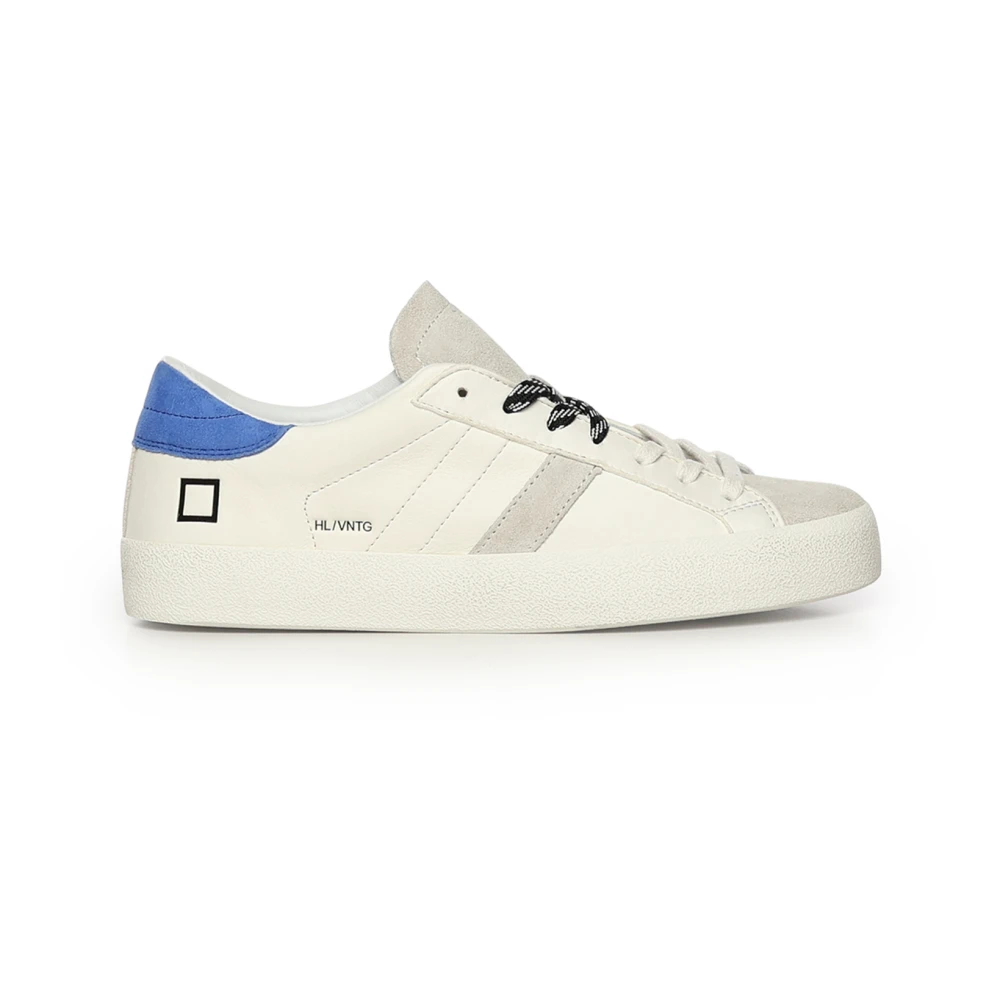 D.a.t.e. Men's White Sneakers, 9 Uk, Trainers