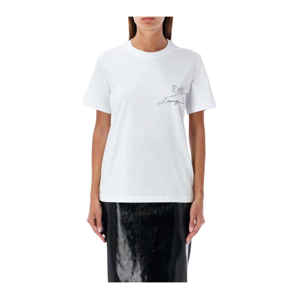 Msgm - Tops > T-Shirts - White - Msgm - Modalova